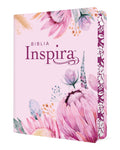 Biblia NTV Inspira con filament primaveral Semi piel Leltra Grande 10.5P
