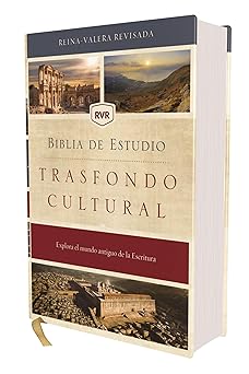 Biblia Reina Valera Revisada, estudio, transfondo cultural, tapa dura