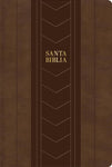 Biblia Reina Valera 60 manual café/café imitación piel letra grande PJR