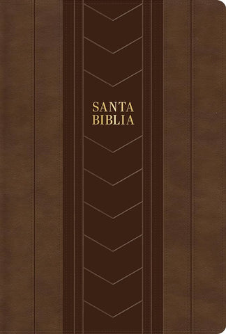 Biblia Reina Valera 60 manual café/café imitación piel letra grande PJR