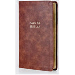 Biblia, nueva biblia de las Américas, ultrafina, café, imitación piel, tamaño manual 10p