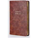 Biblia, nueva biblia de las Américas, ultrafina, café, imitación piel, tamaño manual 10p