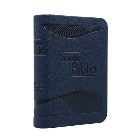 Biblia Reina Valera 1960 mini bolsillo azul 6P RVR016PJR
