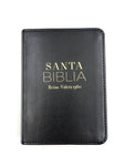 Biblia Reina Valera 60 clásica negro imitación piel con cierre PJR 11P