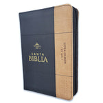 Biblia Reina Valera 60 chica iconic bico y trico colores imitación piel con cierre e índice 12P