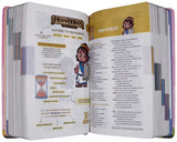 Biblia Rvr1960 infantil amigos de la Biblia rosa