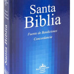 Biblia Reina Valera 60 tapa dura azul fuente de bendiciones