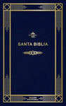 Biblia Reina Valera 1960 edición ministerial azul oscuro Tapa Rustica Tamaño Manual 8.5P