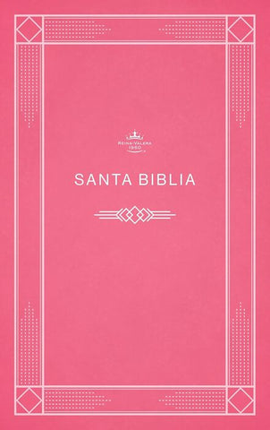 Biblia RV1960 economica de evangelismo rosa Tapa Rustica CONC