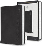 Biblia Reina Valera 1960 letra gigante gris canto pintado Imitación Piel Tamaño Manual 14P