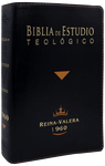 Biblia RVR60 Estudio teológico mediana negro