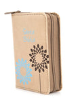 Biblia Reina Valera 60 mini bolsillo imitación beige cierre