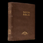 Biblia Reina Valera 1909 bolsillo vinil café  8P
