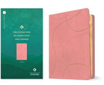 Biblia NTV Estudio del diario vivir para jovenes con filament rosa SentiPiel 8.25P
