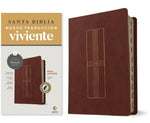 Biblia NTV sentipiel ultra fina con filament café con índice 8.75P
