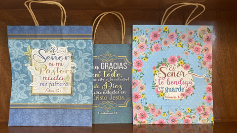 Bolsa mediana varios versículos