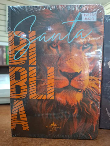 Biblia RVR60 mediana letra grande leon nar 11Puntos RVR063cLGPJR