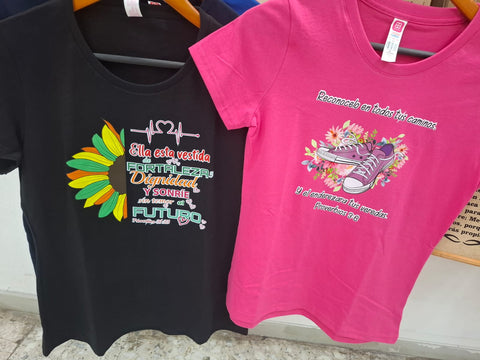 Playera varios diseños