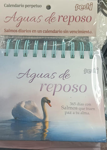 Calendario Perpetuo aguas de reposo/animo y bendición
