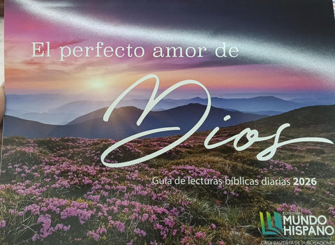 Calendario 2026 Perfecto amor de Dios Fotos