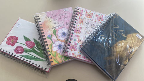 Libreta para notas diferentes diseños