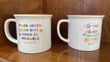 Taza delicia diferentes mensajes