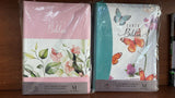 Biblia Reina Valera 60 Maravilla mariposas turquesa imitación piel cierre, índice letra gigante 15P PJR