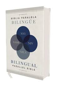 Biblia NVI/NIV NBLA NASB paralela bilingüe tapa dura
