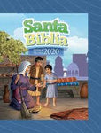 Biblia Reina Valera 2020 Para niños azul tapa dura