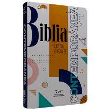 Biblia Reina Valera Contemporánea mediana letra gigante colores PJR
