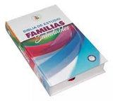 Biblia TLA de estudio familias saludables tapa dura, letra grande Lenguaje Actual PJR