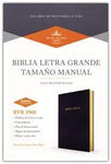 Biblia Reina Valera 60 manual imitación piel letra grande negra 12P PJR
