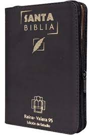 Biblia Reina Valera 60 Edición de Estudio Negro