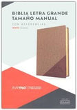 Biblia Reina Valera 60 manual letra grande café similpiel 12P