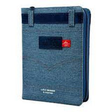 Biblia Reina Valera 60 Jean portátil cinturón colores, cierre, índice letra grande 11P PJR