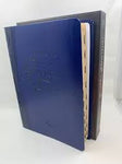Biblia de la guerra espiritual azul imitación piel con índice