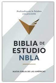 Biblia NBLA de estudio tapa dura GR