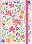 Biblia Reina Valera 60 apuntes manual tamaño personal floreada, tela impresa 8.5P