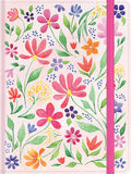 Biblia Reina Valera 60 apuntes manual tamaño personal floreada, tela impresa 8.5P