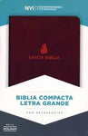 Biblia NVI referencias compacta marrón PF 7.5P