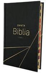 Biblia Reina Valera 60 manual negro moderno letra grande tapa dura con índice 12P PRJ