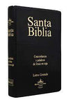Biblia Reina Valera R60 mediana negro letra grande 12 P PJR