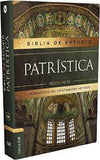 Biblia Reina Valera revisada de estudio patrística tapa dura