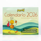 Calendario de pared 2026 pechi y bendiciones