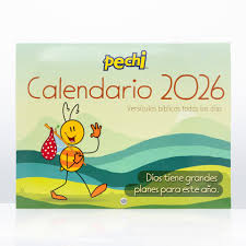 Calendario de pared 2026 pechi y bendiciones