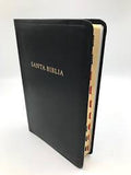 Biblia Reina Valera 60 Super gigante negro imitación piel con índice y concordancia 16P