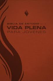 Biblia Reina Valera 60 de estudio de la vida plena imitación piel para jóvenes marrón