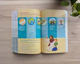 Biblia NTV GO para niños verde azulado sentipiel con cierre 9.5P