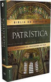Biblia Reina Valera revisada de estudio patrística tapa dura con índice