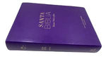 Biblia Reina Valera 60 Clásica super gigante lila imitación piel con índice 19P